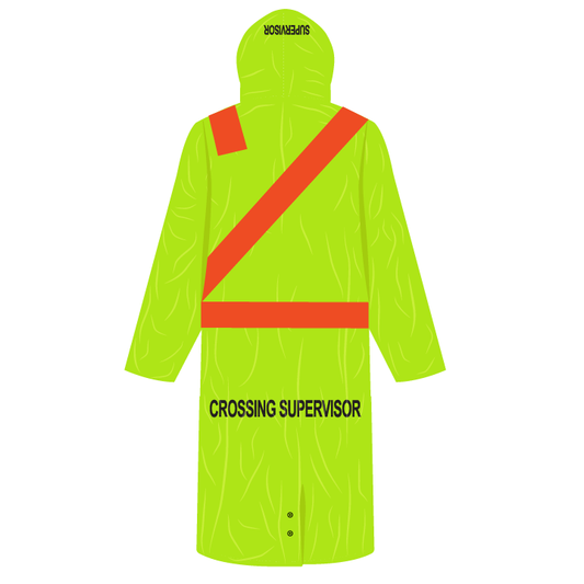 Hi-Vis Waterproof Hooded Jacket