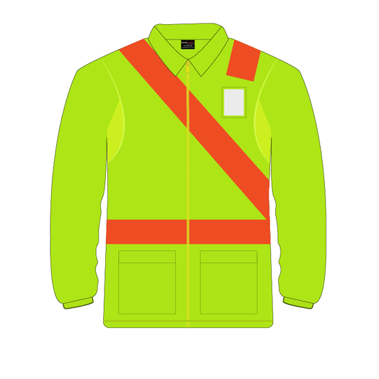 Hi-Vis Long Sleeve Polo